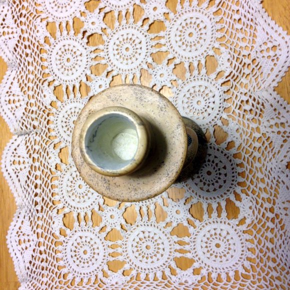 Handmade Candle holder, Fish Motif, Heavy, made in Africa - Picture 5 of 5